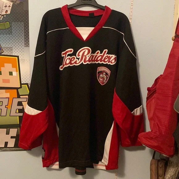 Men’s Ice Raiders Large DDC Sports Design Canada Hockey Jersey #10